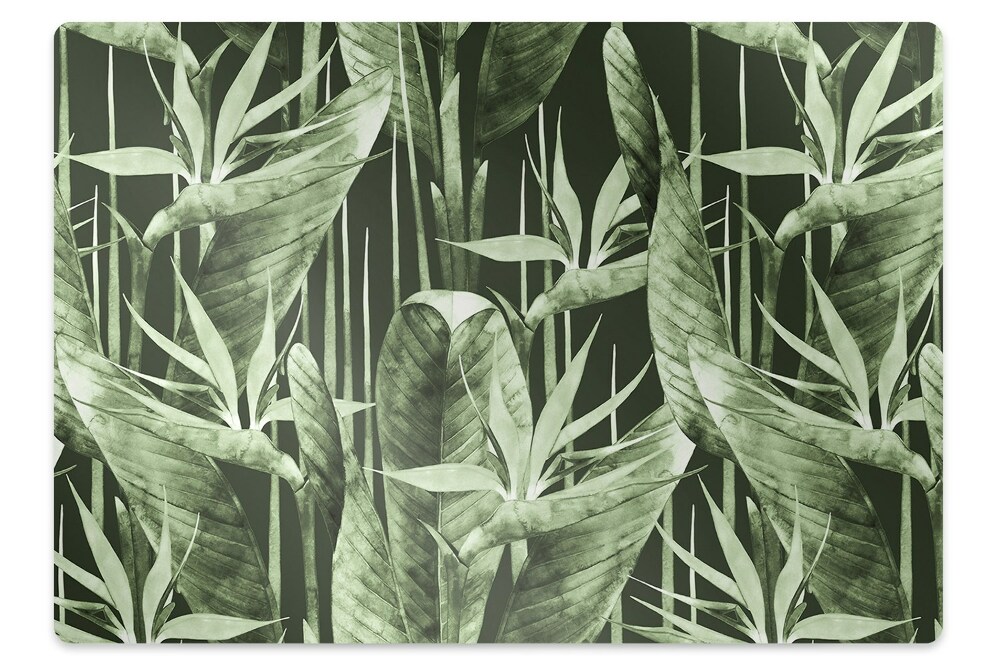 Podložka na ochranu podlahy Tmavé listí