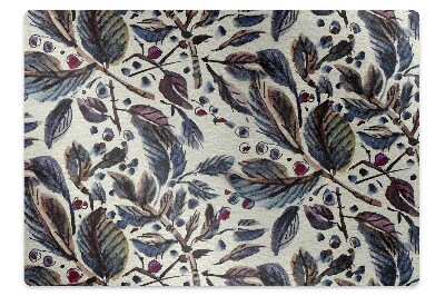 Ochranná podložka na podlahu Retro listy