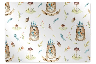 Podložka pod křeslo Medvídek