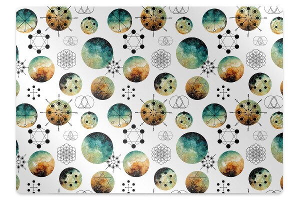 Podložka na židli Galaktický motiv