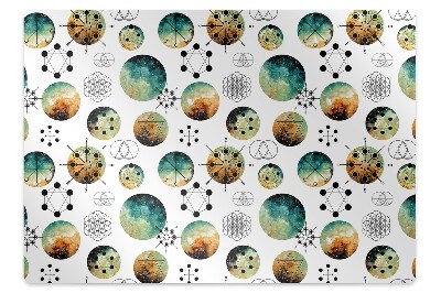 Podložka na židli Galaktický motiv