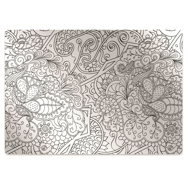 Podložka pod židli Abstraktní motiv