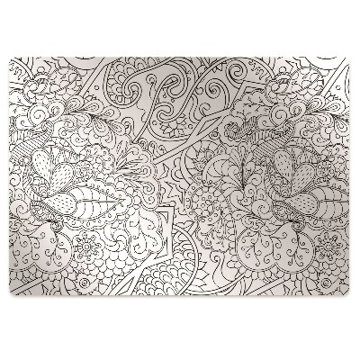 Podložka pod židli Abstraktní motiv