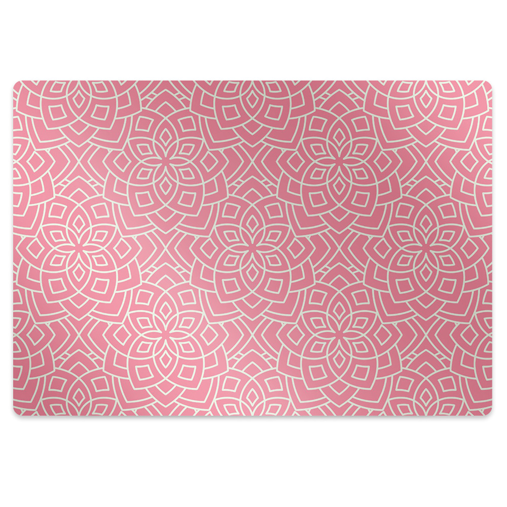 Ochranná podložka na podlahu Květinový motiv