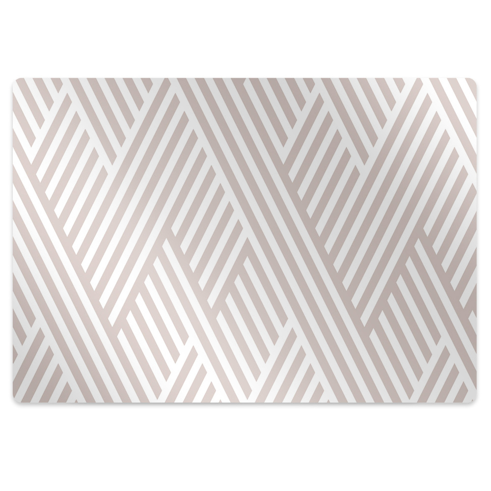 Podložka na ochranu podlahy Motiv přerušovaných čar