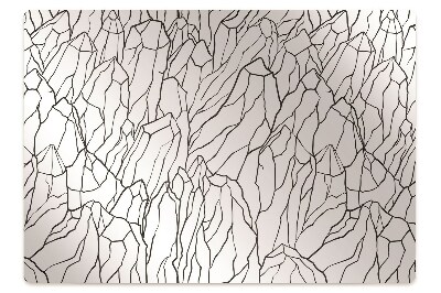 Podložka pod křeslo Skicovaná krajina