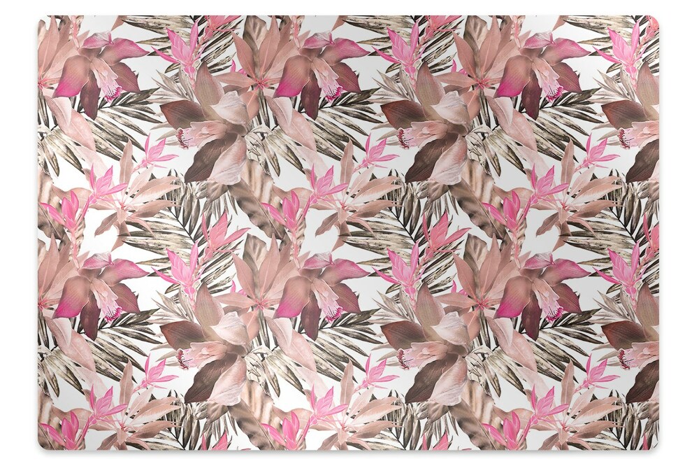 Koberec pod židli Exotický květ