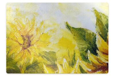 Podložka na ochranu podlahy Slunečnice