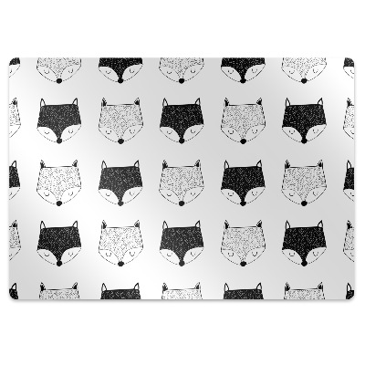 Ochranná podložka pod židli Motiv lišek