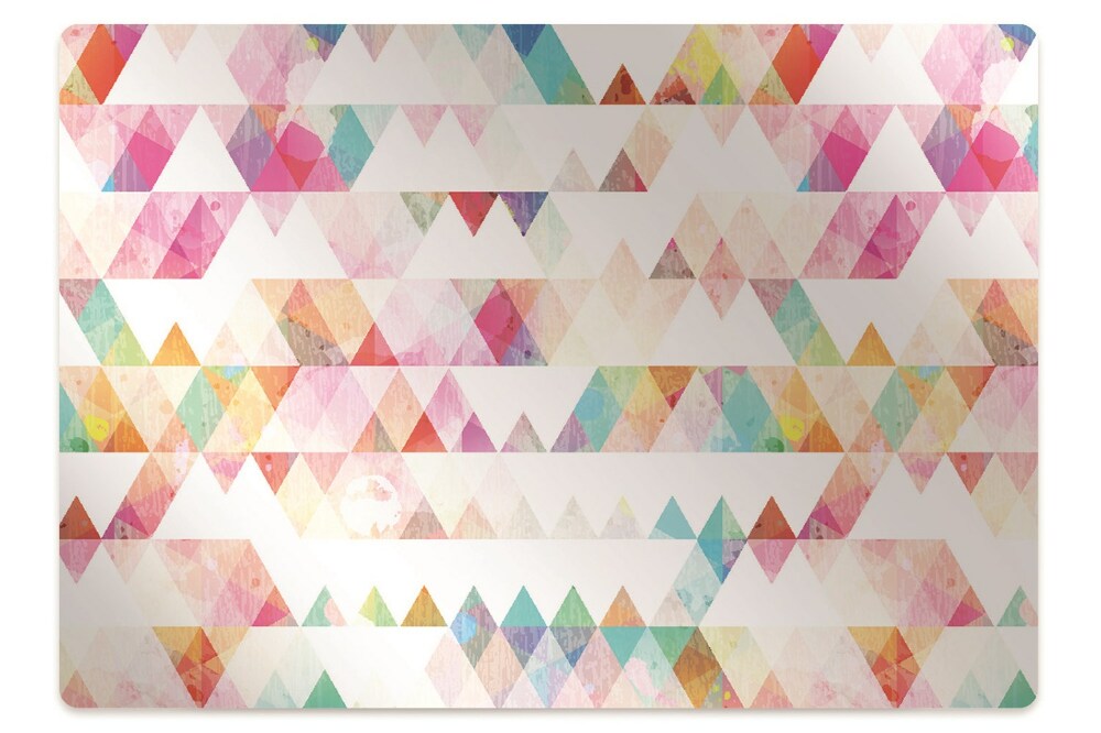 Ochranná podložka pod židli Geometrické tvary geometrie