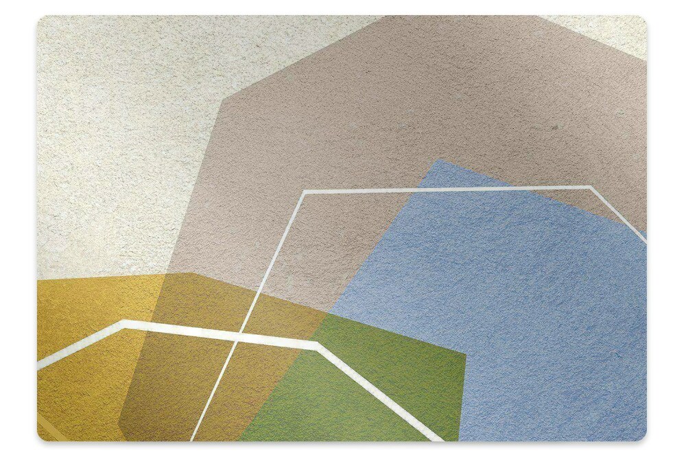 Ochranná podložka pod židli Barevná pole