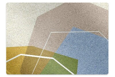 Ochranná podložka pod židli Barevná pole