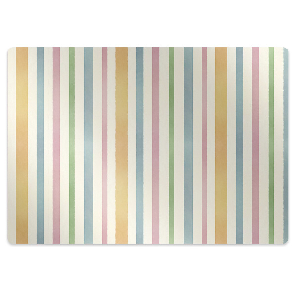 Koberec pod židli Barevné linie