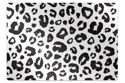 Koberec pod židli Stopy ve sněhu