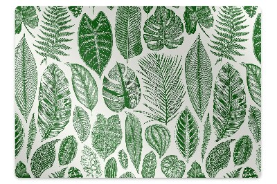 Podložka pod kancelářskou židli Palmové listy