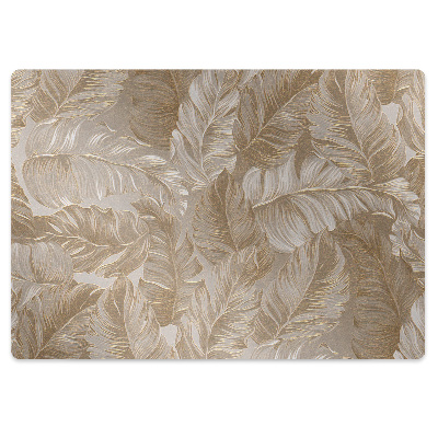 Koberec pod židli Zlaté listy