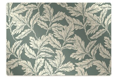 Podložka pod kancelářskou židli Krásný list