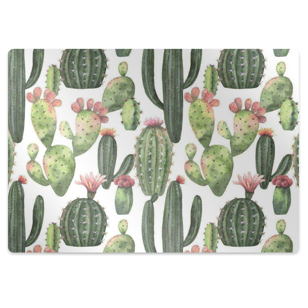Podložka na židli Pichlavé kaktusy