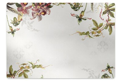 Podložka pod kancelářskou židli Exotické rostliny