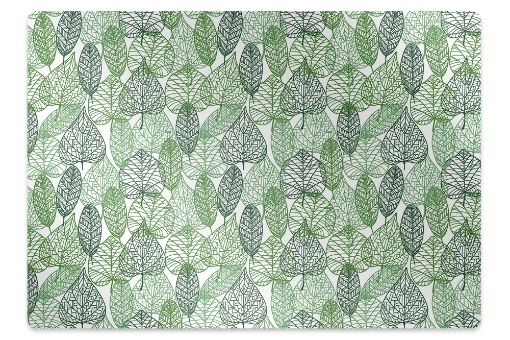 Ochranná podložka na podlahu Lesní listy