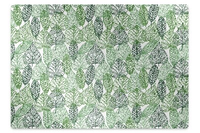 Ochranná podložka na podlahu Lesní listy