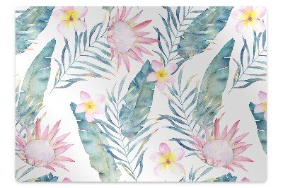 Podložka na židli Světlé květiny