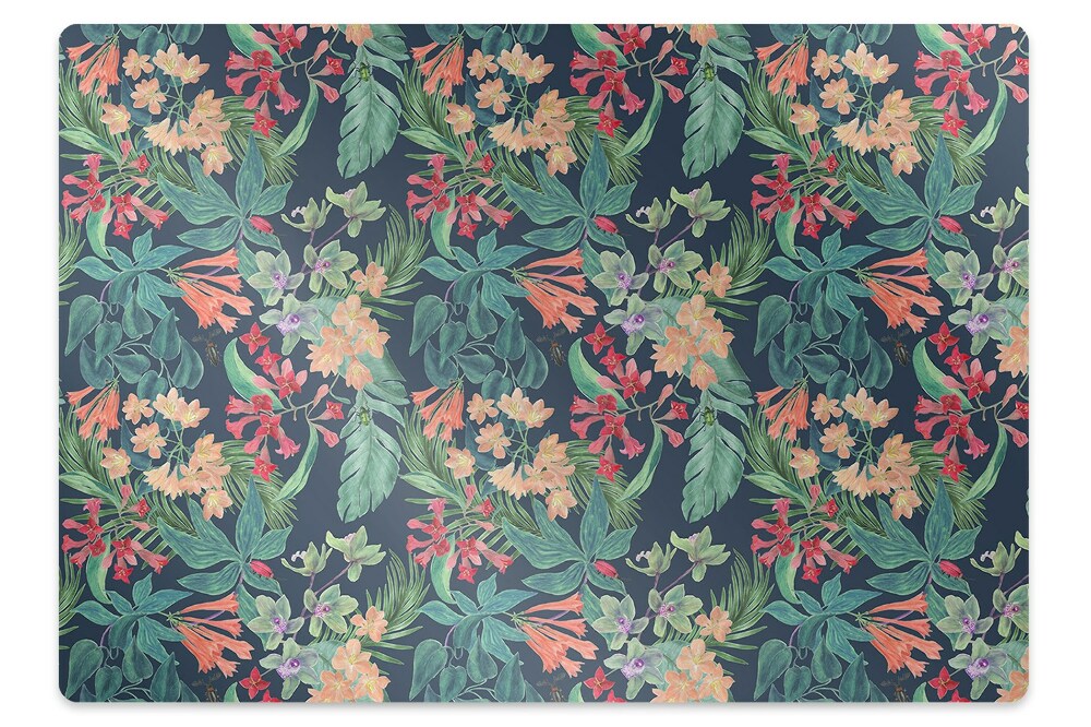 Podložka pod kancelářskou židli Exotická kompozice