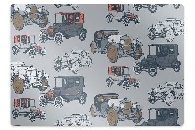 Podložka na ochranu podlahy Retro auta