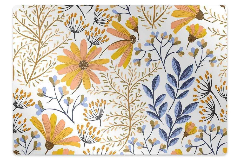 Podložka pod kancelářskou židli Keře