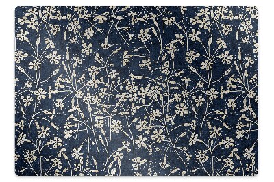 Podložka pod židli Květinová výzdoba