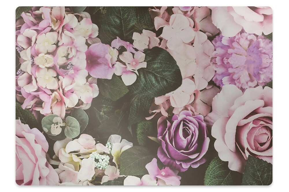 Ochranná podložka pod židli Barokní květiny