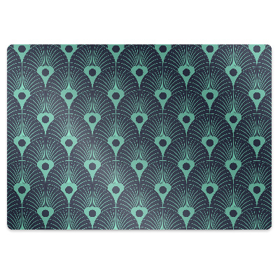 Podložka pod židli Neonový design