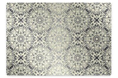 Podložka pod křeslo Květinový motiv