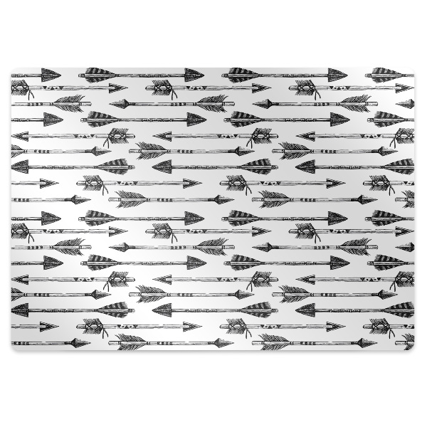 Podložka pod křeslo Šipky