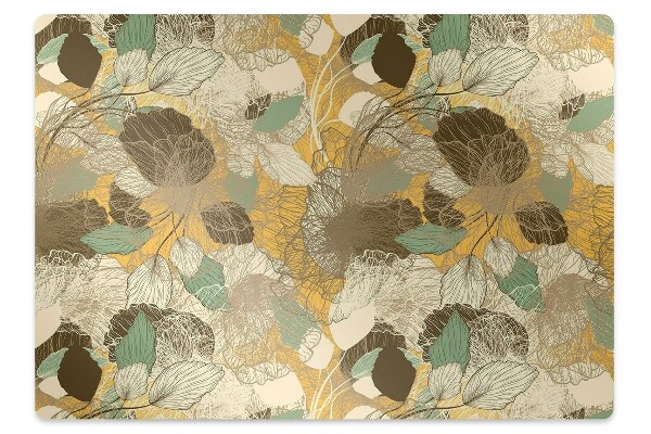 Koberec pod židli Neobvyklé barvy