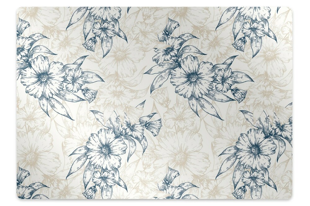 Podložka na ochranu podlahy Flóra v umění