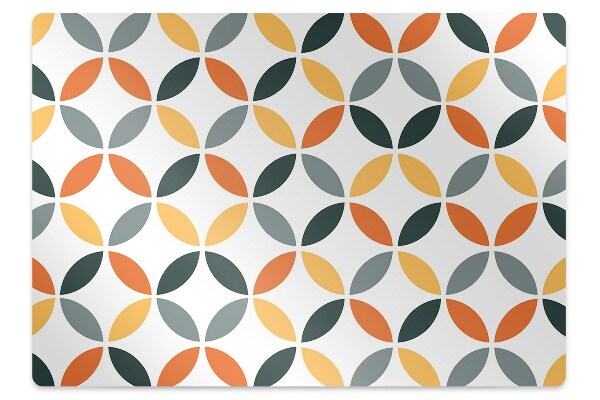 Koberec pod židli Koa v retro stylu