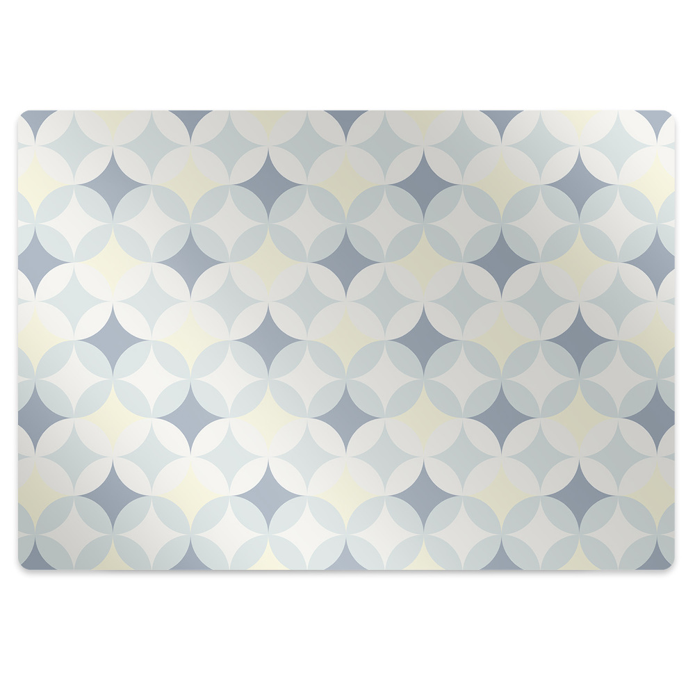 Koberec pod židli Retro motiv