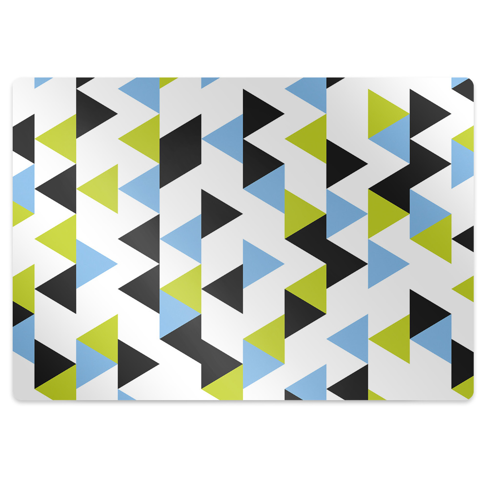 Podložka na židli Létající geometrické tvary