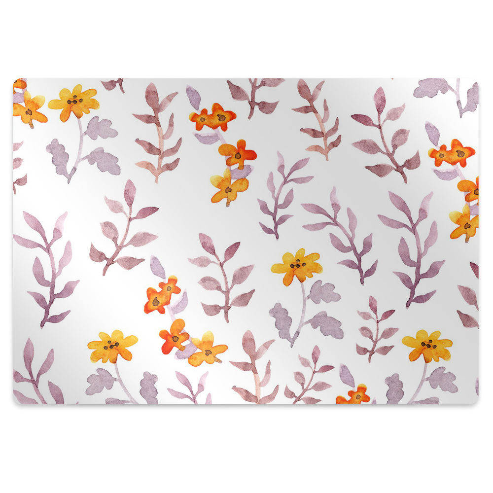 Ochranná podložka na podlahu Květiny na obraze