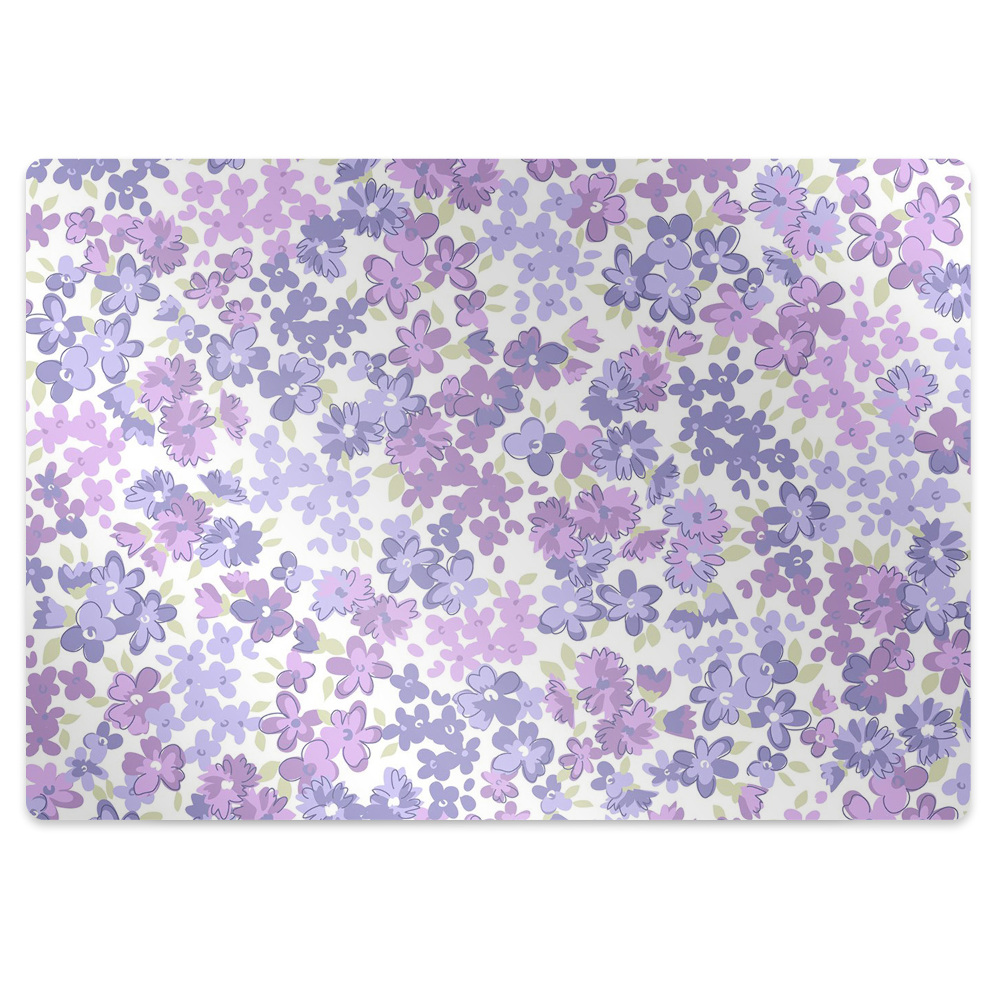 Ochranná podložka na podlahu Louka plná květů