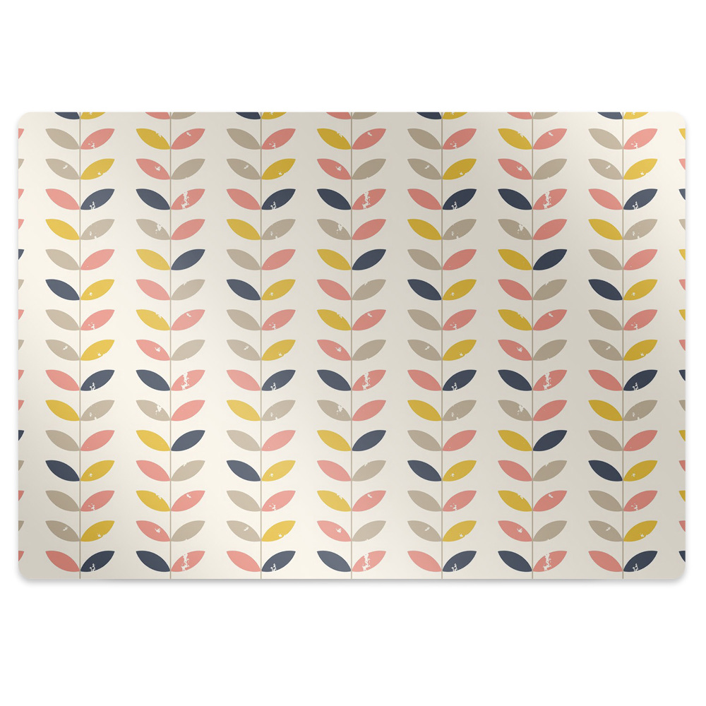 Koberec pod židli Větvičky a listy