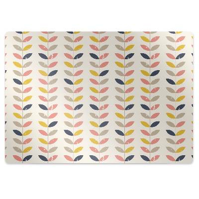 Koberec pod židli Větvičky a listy