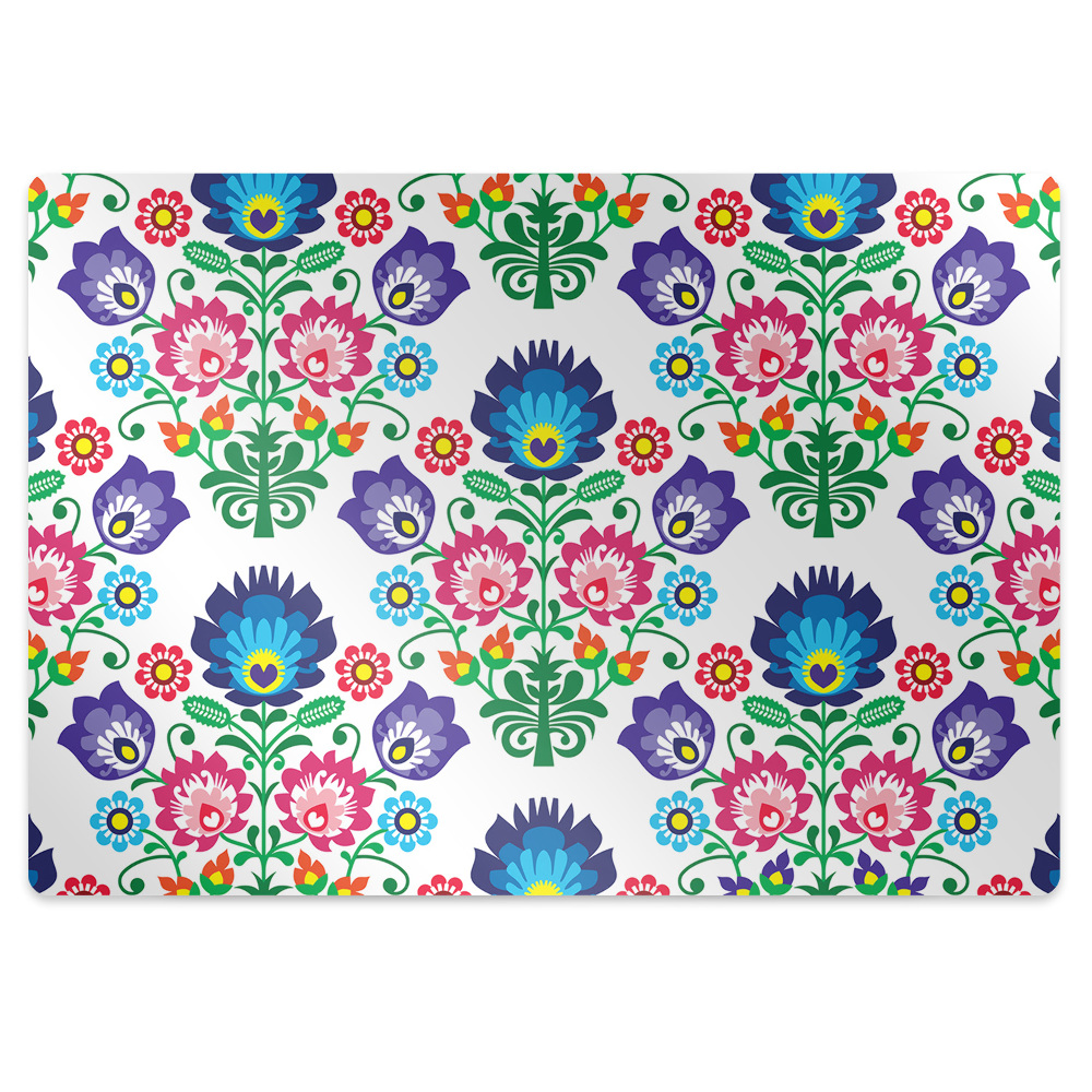 Podložka pod křeslo Lidový motiv