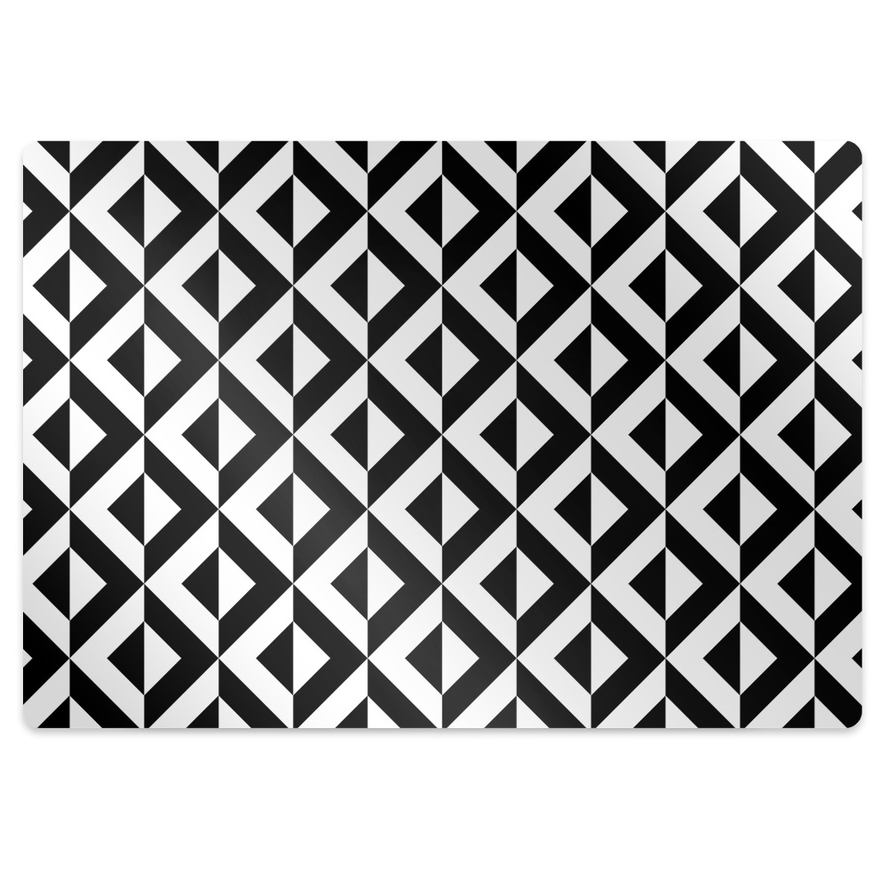 Podložka pod kancelářskou židli Geometrická abstrakce