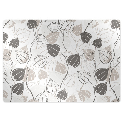 Ochranná podložka pod židli Neobvyklá rostlina