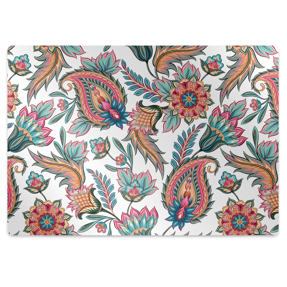 Ochranná podložka na podlahu Barevné orientální motivy