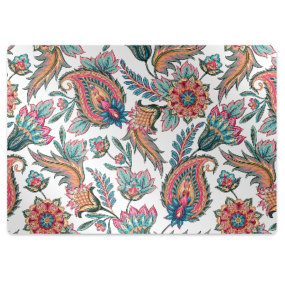 Ochranná podložka na podlahu Barevné orientální motivy