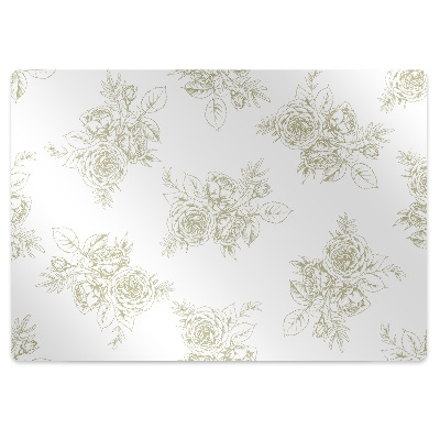 Podložka na židli Jemná růže