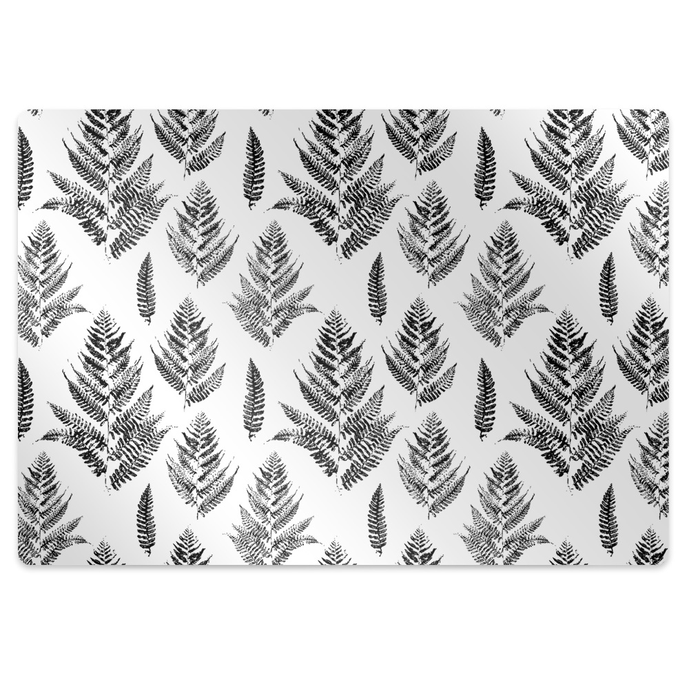 Ochranná podložka pod židli Listy kapradí